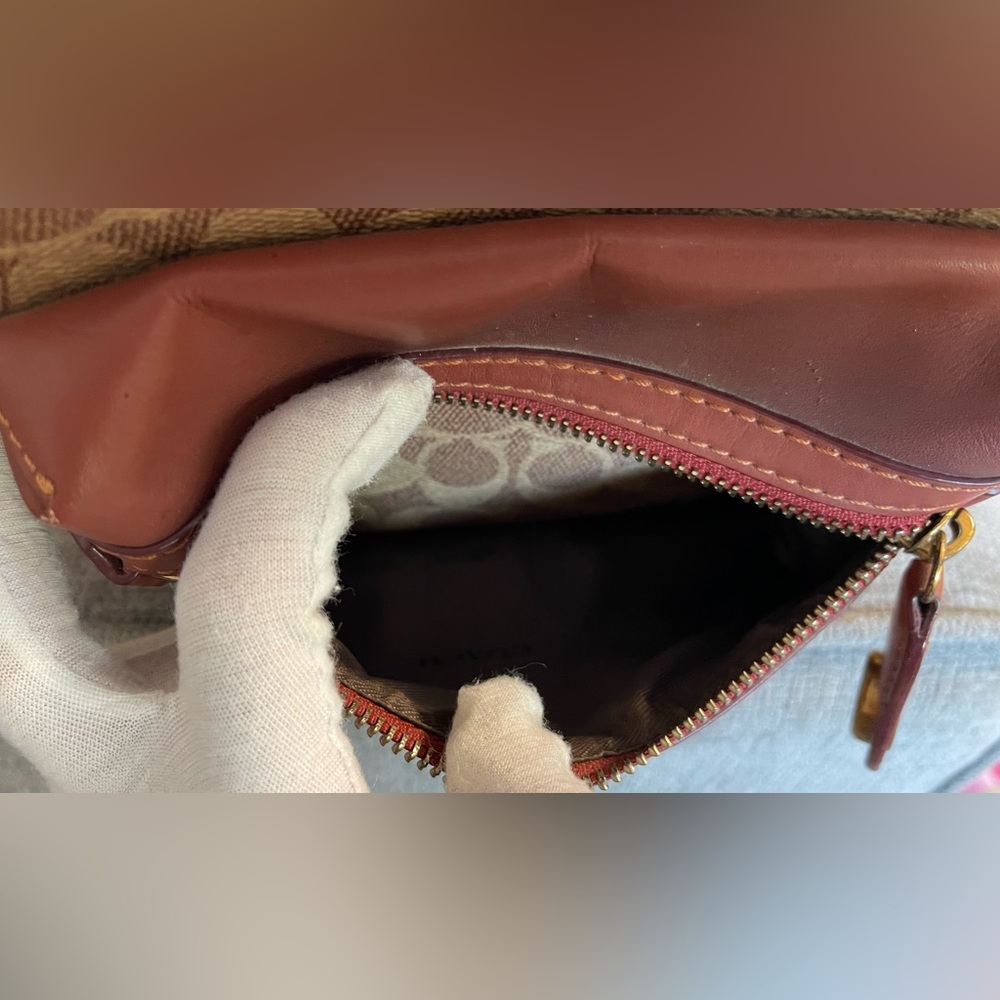 ❌SOLD ❌Coach Signature Campus Backpack Small - Picture 16 of 17